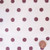 Fuschia Dots on Natural White