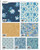 Liberty Quilting: Emporium Collection - Discovery (Blue Yellow) - 10" Stacker  (42 pcs)