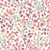 Liberty Fabrics: Donna Leigh C Organic Tana Lawn® (White Pink)