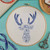 Paraffle Scotland: Paisley Deer Embroidery Kit