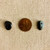 Smoke Shell Shell Pebble Button - 10-15 mm (3/8-9/16")