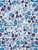 Liberty Fabrics: Poppy & Daisy U (Blue Tones) Tana Lawn® - 1.5 meters