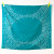 Nani Iro: Edelweiss 1C (Teal) - Organic Cotton Double Gauze