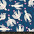 Ruby Star Society: Endpaper by Jen Hewett - Hummingbirds in Bluebell
