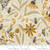 Moda: Bee Garden by Gingiber - Florals in Porcelain Metallic - 0.25 yards