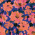 Lise Tailor France - Floral Flames (Viscose) - 53" wide