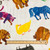 Andover Eric Carle - Brown Bear Brown Bear - 0.25 yards (remnant)