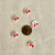 Twin Cherry Shell Button - 12.5 mm (0.5")