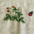 Embroidered Wild Flower Bouquet (53" wide Tencel Linen)