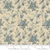 Moda Fabrics: Fleur de Paris by French General - Oiseaux in Pearl French Blue