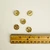 Multi Colored Locust Leaf Shell Button (15 mm or 0.59")