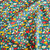 Liberty Fabrics: Petal & Daisy C (Mid Blue Base) Tana Lawn® 