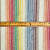 Rainbow Stripe Silk Linen Gauze - 54" wide