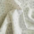 Embroidered Lilac Florals on White Cotton Linen - 3/4 yards