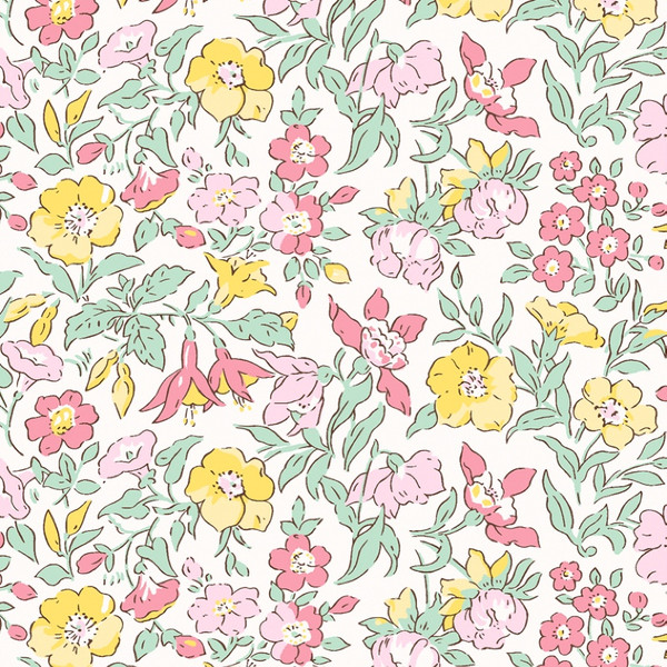Liberty Fabrics: Mamie A Organic Tana Lawn® (Pink)