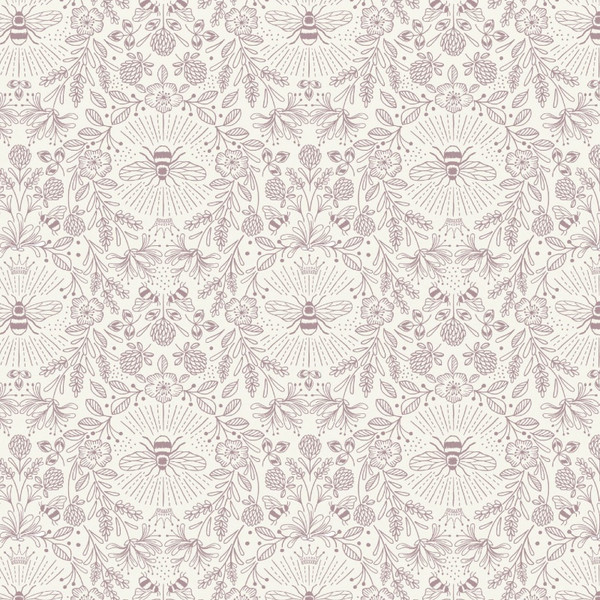 Lewis & Irene Queen Bee Fabric Collection Bees on Dark Cream A503.1 100%  Cotton Fabric by The Yard