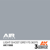 AK Interactive 3G Acrylic Light Ghost Grey FS36375 AK11888 AK Interactive 3G Acrylic Light Ghost Grey FS36375 AK11888