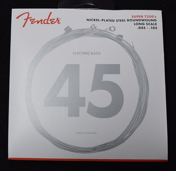 Fender Nickel Plated Roundwound Bass Strings, 45-105 Long Scale