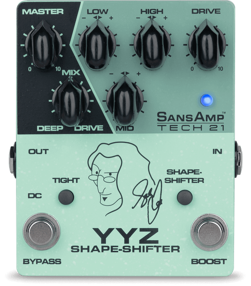 Tech 21 Geddy Lee YYZ "Shape Shifter" *IN STOCK!