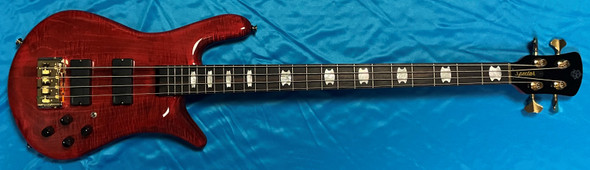 Spector Euro 4 Rudy Sarzo Sign., Scarlet Red 4 String Bass At Bass Central