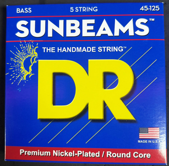 DR SUNBEAMS Bass Strings 5 STRING SET 45-125