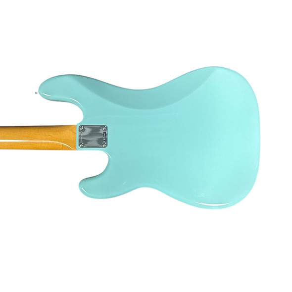 Fender AM. Vintage II 60's Precision Bass, Daphne Blue 4 String Bass At Bass Central