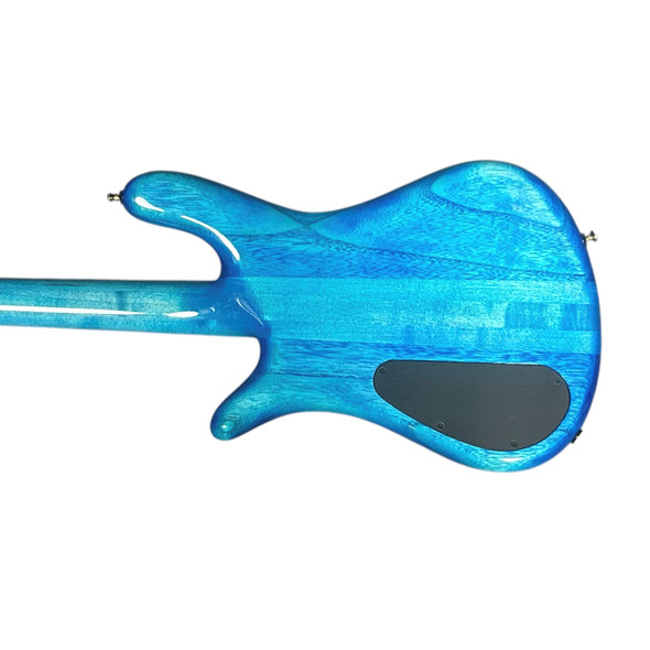 Spector USA NS-2, Bahama Blue Gloss 4 String Bass At Bass Central