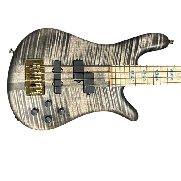 Spector USA NS-2, Super Faded Black (Oil Finish) / Birdseye Maple / 1.5" Nut 4 String Bass At Bass Central