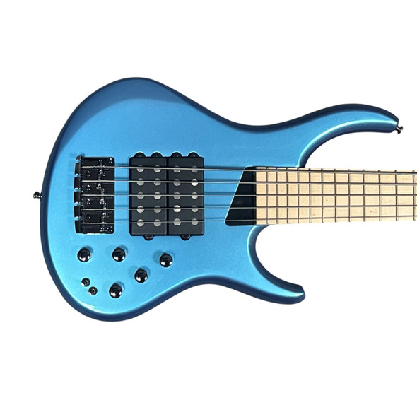 MTD Kingston Super 5 (V2), "Super Blue" / Maple 5 String Bass At Bass Central