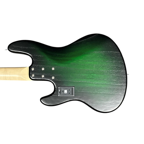 Sandberg Cal. TM-4 Superlight, Green Burst with Pau Ferro  4 String Bass At Bass Central