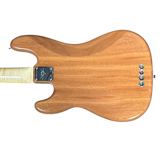 Fender Custom Shop NOS Artisan P Bass, KOA/Ebony 4 String Bass At Bass Central