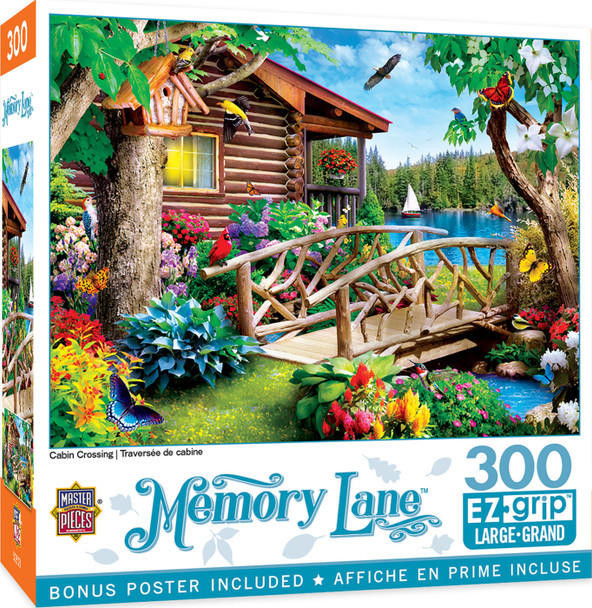 Masterpieces Puzzles Memory Lane EzGrip 300pc 32234