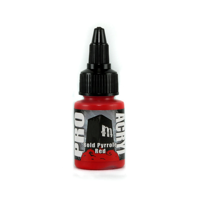 Monument Hobbies Pro Acryl Bold Pyrrole Red 003 Monument Hobbies Pro Acryl Bold Pyrrole Red 003