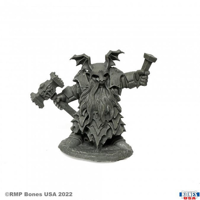 Reaper Miniatures Dark Dwarf Irontongue Priest (30080) Reaper Miniatures Dark Dwarf Irontongue Priest (30080)