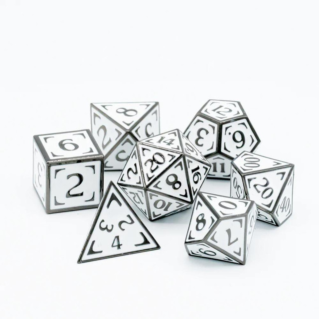 Die Hard Dice 7 Piece RPG Set - Reticle Zenith Clone Alpha