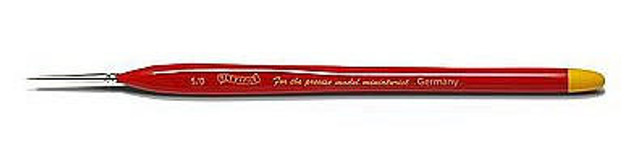Flex-i-File Brush Ultra Fine Red Sable 5/0 50 at LionHeart Hobby
