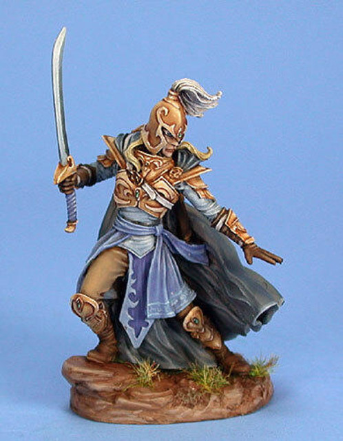 Dark Sword Miniatures Male High Elf Warrior, Visions in Fantasy 7423 Dark Sword Miniatures Male High Elf Warrior, Visions in Fantasy 7423