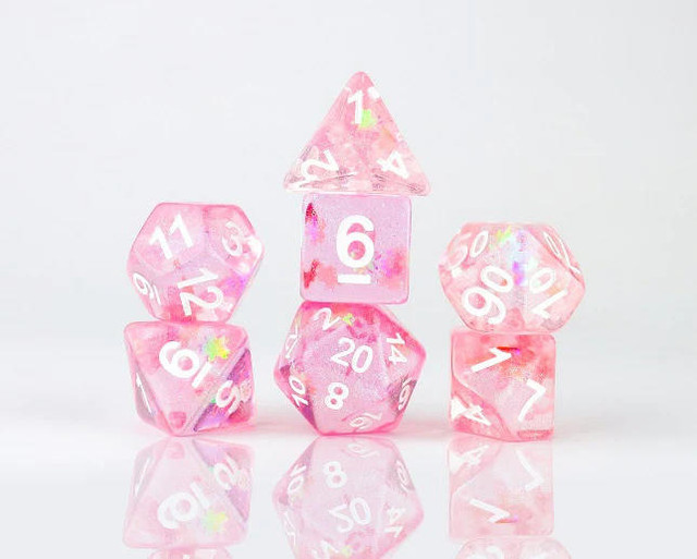 Sirius Dice RPG Dice Set (7): Celestial - Autumn Dawn