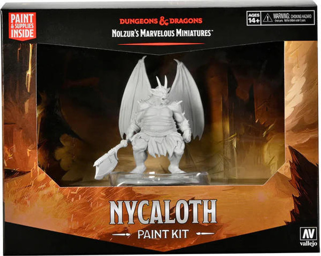 WizKids Paint Night Kit: D&D: Nolzur's Marvelous Minis: Nycaloth WizKids Paint Night Kit: D&D: Nolzur's Marvelous Minis: Nycaloth