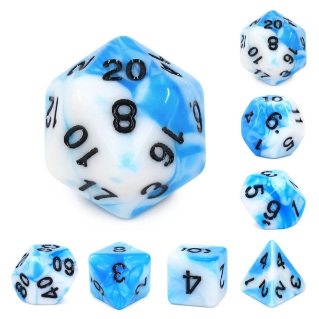 Foam Brain Games Cumulus Cloud RPG Dice Set