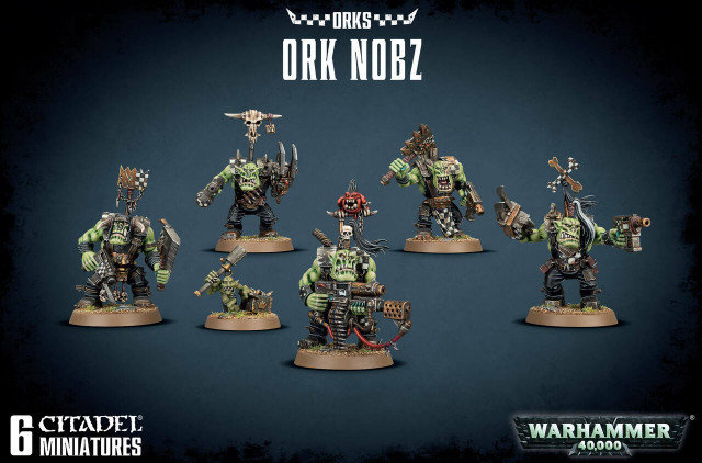 Games Workshop Ork Nobz Games Workshop Ork Nobz