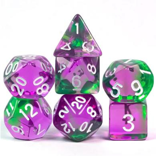 Foam Brain Games Grapes on the Vine RPG Dice Set
