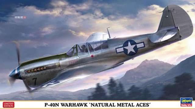 Hasegawa 1/48 P-40N Warhawk "Metal Aces" 07516 Hasegawa 1/48 P-40N Warhawk "Metal Aces" 07516