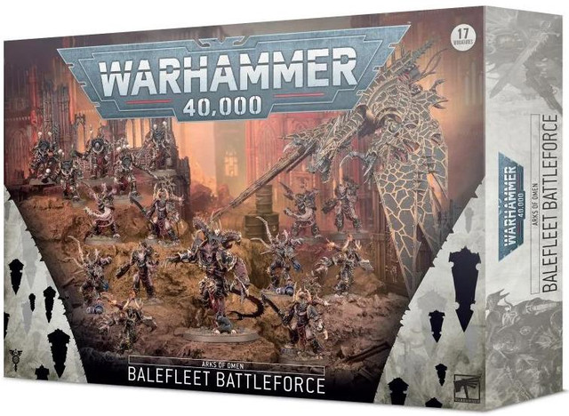 Games Workshop Arks Of Omen: Balefleet Battleforce Games Workshop Arks Of Omen: Balefleet Battleforce