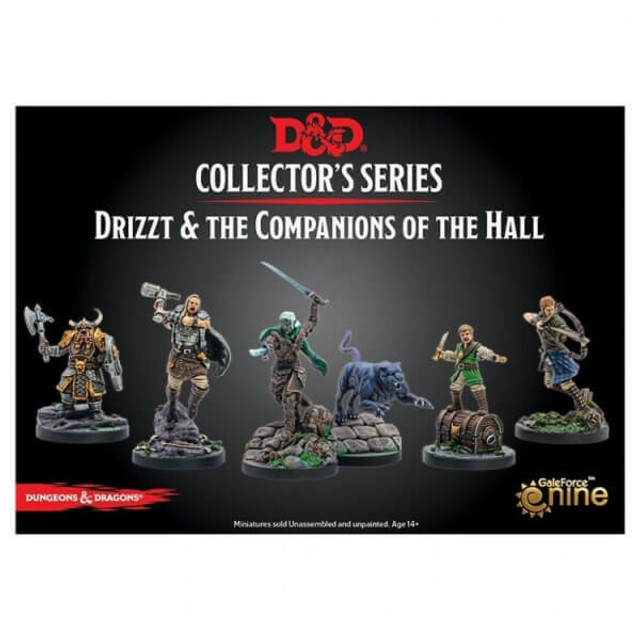 Gale Force Nine DandD Collectors Series The Legend of Drizzt - Companions of the Hall Gale Force Nine DandD Collectors Series The Legend of Drizzt - Companions of the Hall