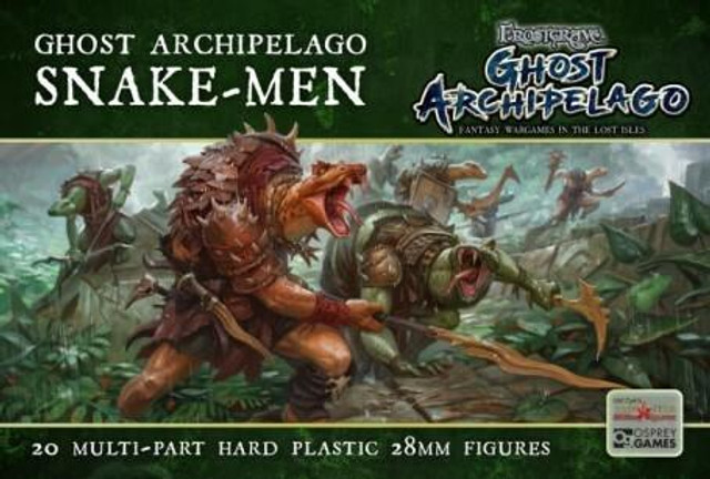 North Star Miniatures Frostgrave Ghost Archipelago Snakemen 20 28mm North Star Miniatures Frostgrave Ghost Archipelago Snakemen 20 28mm