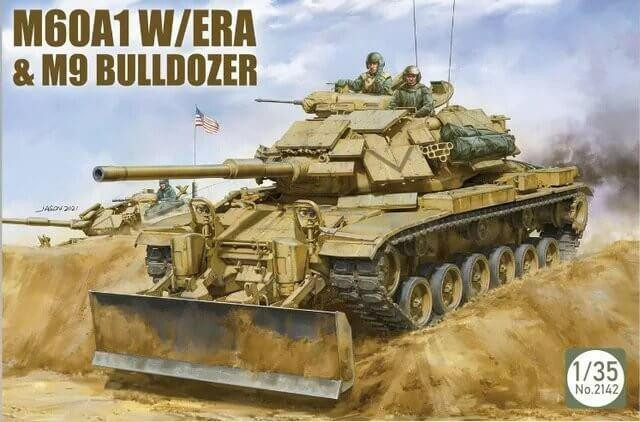 Takom 1/35 M60A1 w/ERA and Dozer 2142