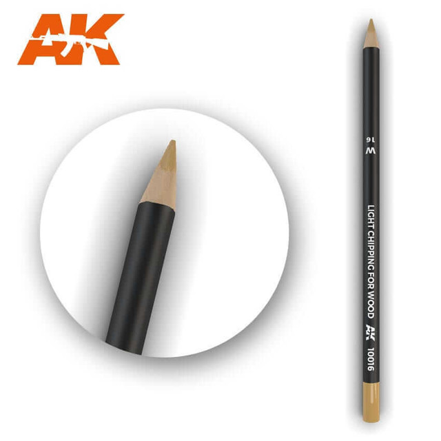 AK Interactive Light Chipping for Wood Weathering Pencil 10016 AK Interactive Light Chipping for Wood Weathering Pencil 10016
