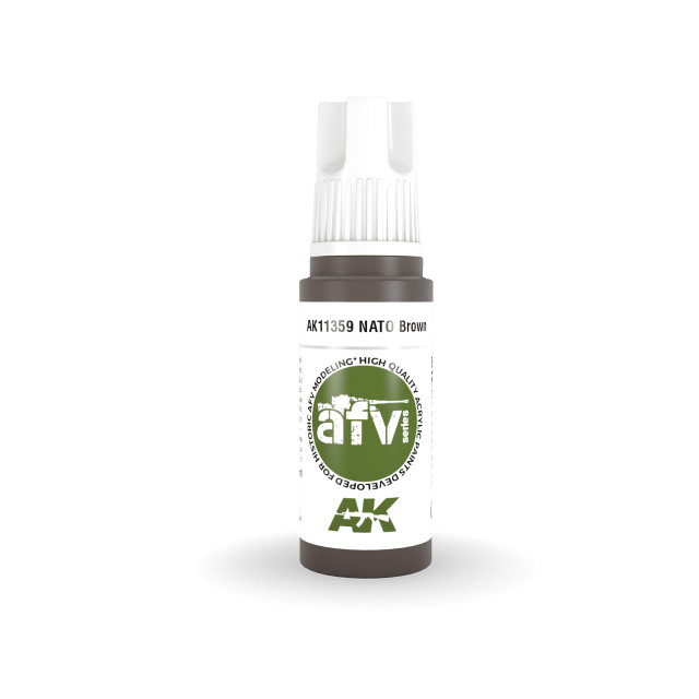 AK Interactive 3G Acrylic NATO Brown AK11359 AK Interactive 3G Acrylic NATO Brown AK11359