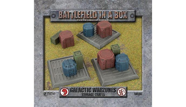 Gale Force Nine Galactic Warzones: Storage Crates (x10)